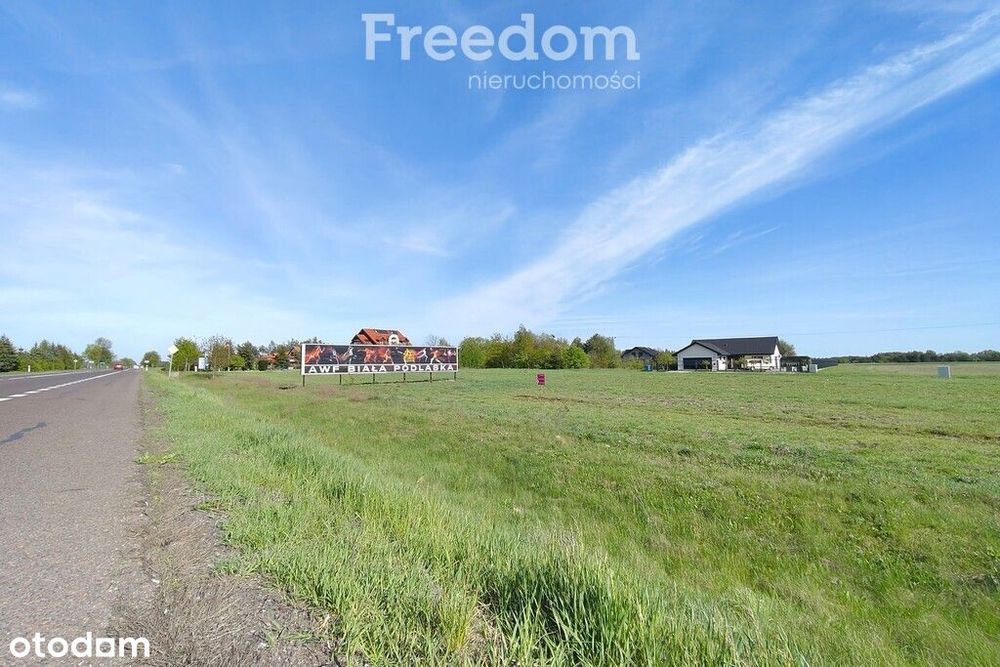 Działka 3526 m²– Rogoźniczka, przy trasie E30