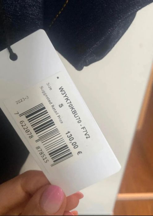 Granatowa sukienka Guess 36