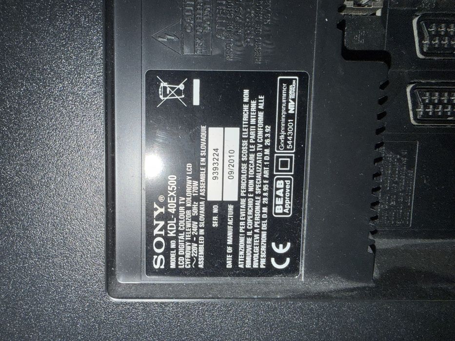 Sony KDL-40EX500