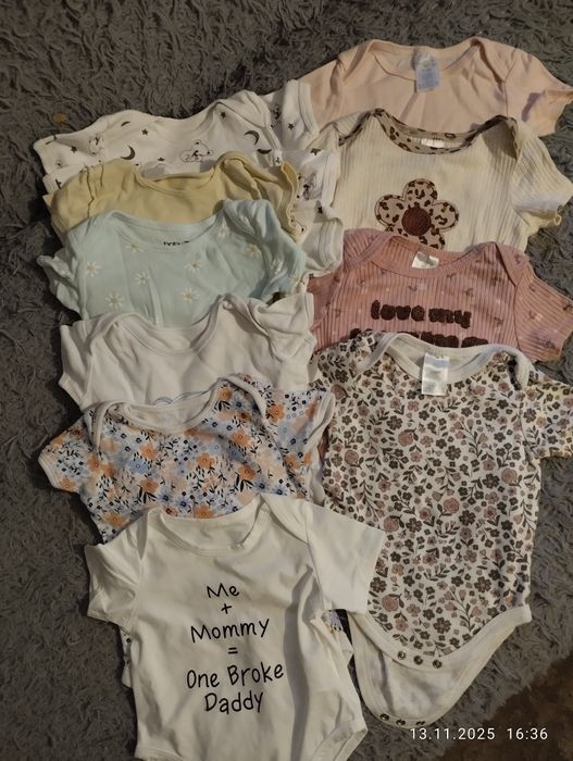 Дитячі бодіки на короткий рукав