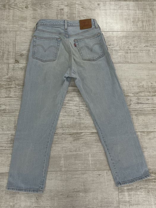 Джинсы Levis 501 синие джинси levi’s с лампасами