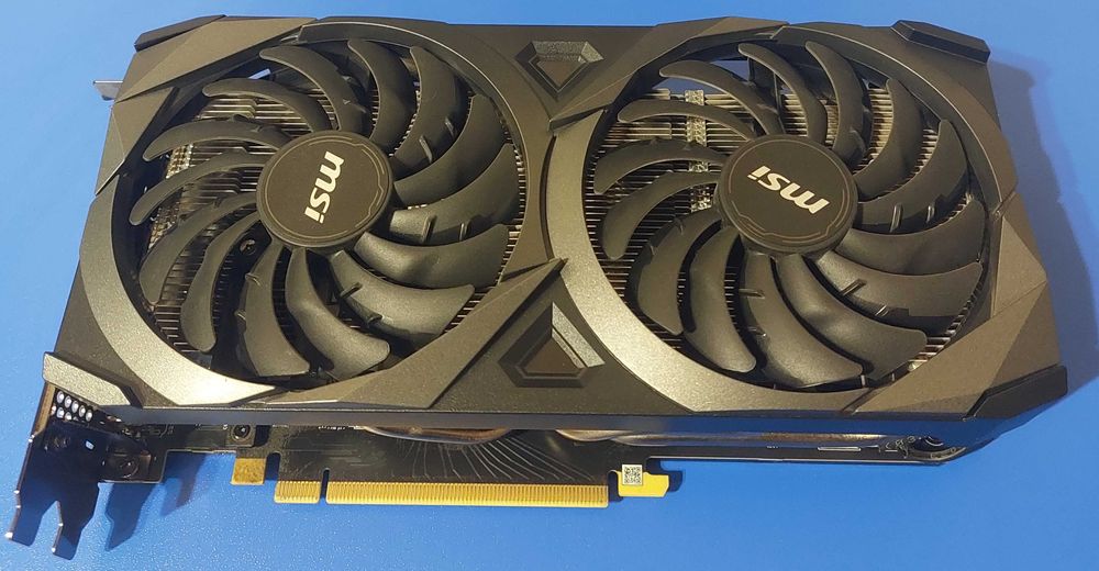Відеокарта MSI GeForce RTX 3070 VENTUS 2X OC (не LHR, Samsung)