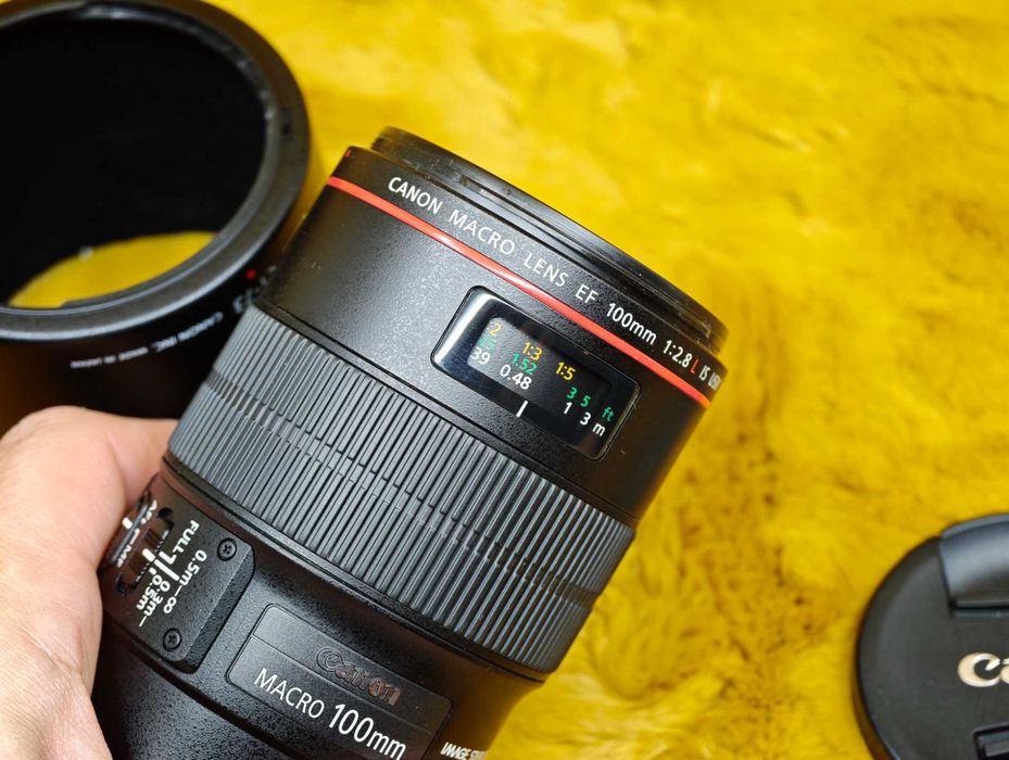 ‼️СТАН НОВОГО‼️ МАКРО-об'єктив Canon EF 100mm f2.8 L IS USM Macro