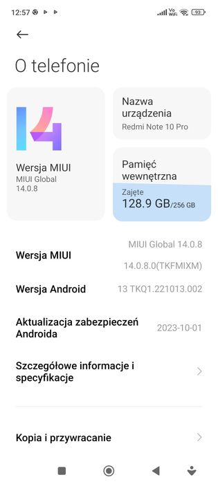 Xiaomi Redmi Note 10 Pro 8/256 Onyx Gray