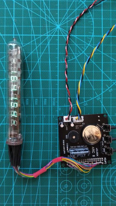 Набор для сборки часов Nixie Clock ИВ-18