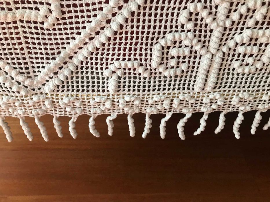 Colcha crochet muito antiga