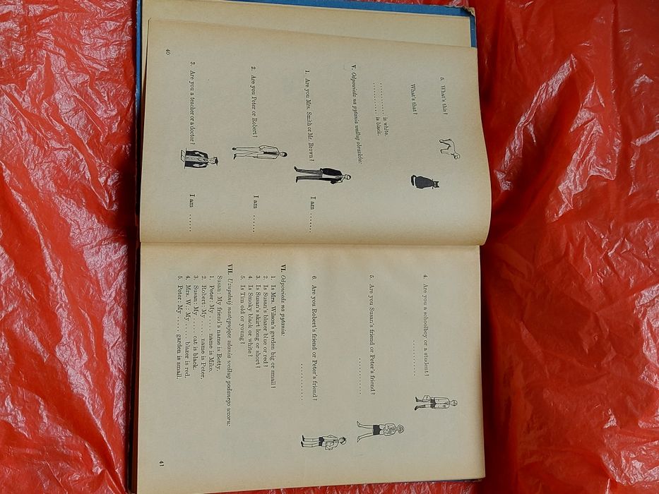 Książka We Learn English 1969rok