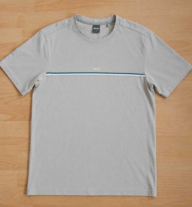 T-shirt DIESEL | Rozmiar M | Beżowy / Taupe | Logo