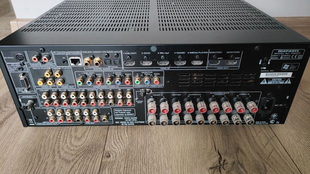 Amplituner 7.2 Marantz SR6007 – Stan bdb  / 4K / AirPlay / Phono