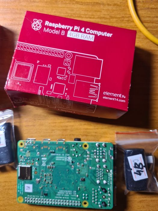 Raspberry Pi RPI 4B 4GB 8GB Kompletne, nowe zestawy.