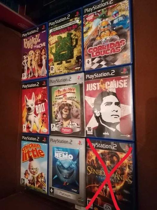 Vendo/Troco 19 Jogos PS2 (Playstation 2)