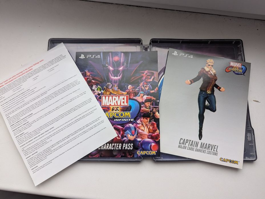 Marvel vs Capcom Infinite Steelbook ігри игры диски на PS4 PS5