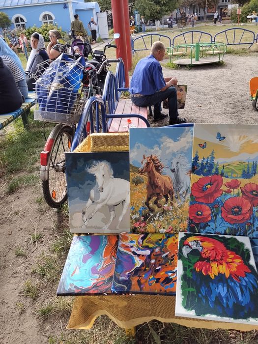 Готові картини за номерами