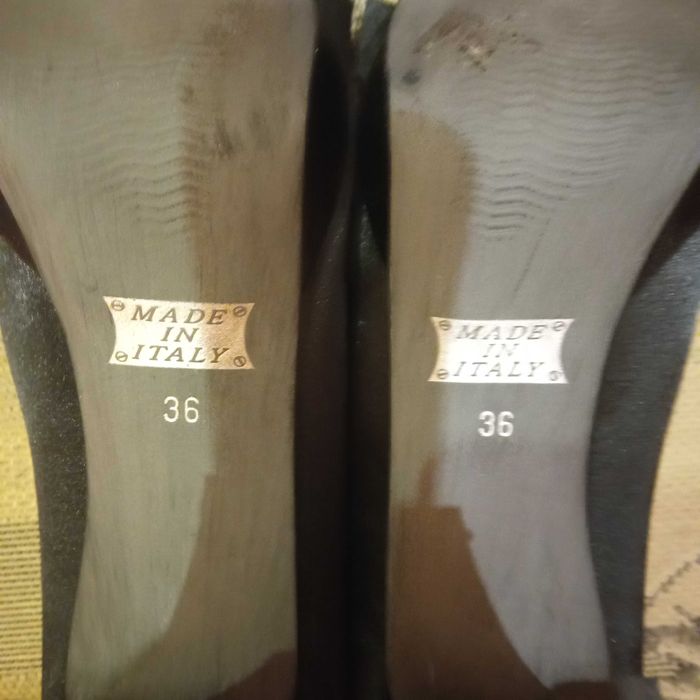 Mega Prima Moda aksamitne czarne szpilki r. 36 jak nowe