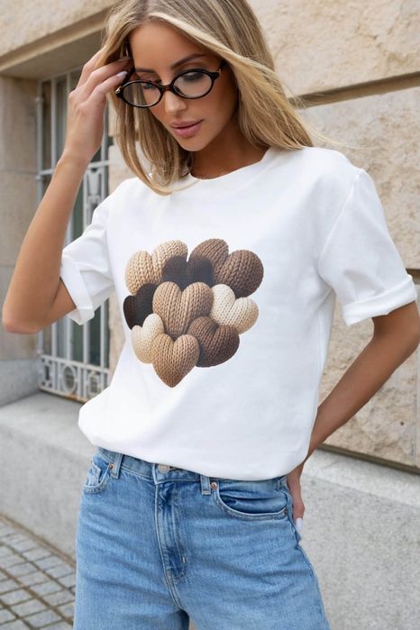 Bocca t-shirt serce