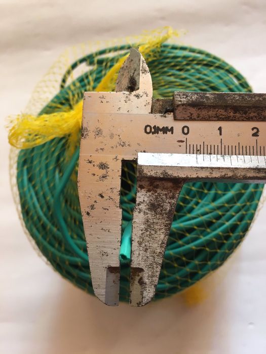 Кембрик садовий d = 3 мм / 1 кг / агротрубка ПВХ для підв‘язки рослин