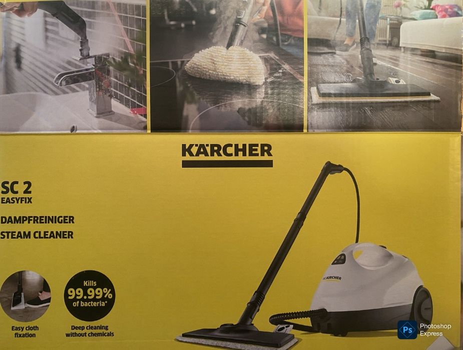Пароочисник Karcher SC 2 EasyFix, 1500Вт, 1000мл, 3.2Бар