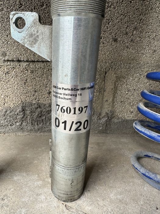 Kit completo de coilovers seat leon