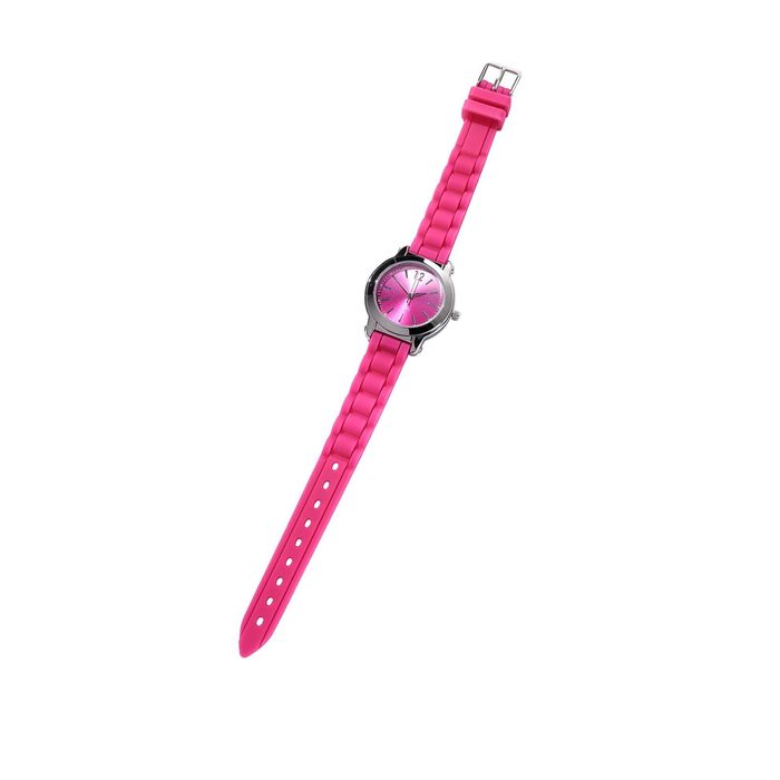 Relógio Rosa "Muda de Cor" NOVO