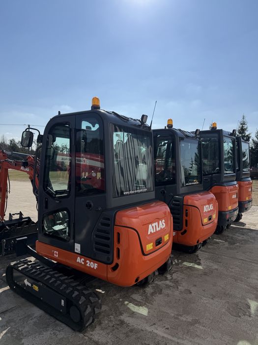 Minimoparka Atlas AC 20F  AC 17F Praktycznie nowe import niemcy