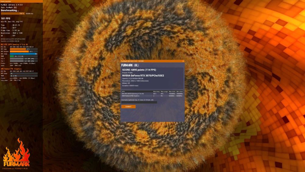 [PEŁNY KOMPLET] RTX 3070 MSI gaming x trio