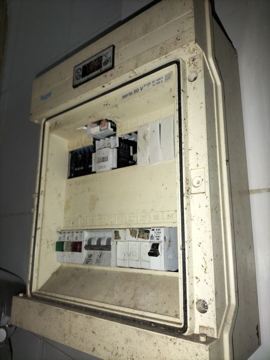 Quadro elétrico de câmara