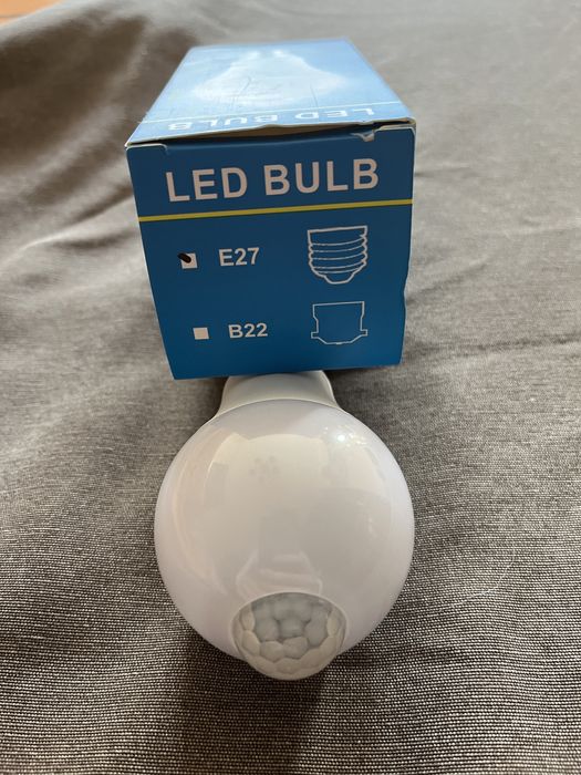 Lampada com sensor de movimento