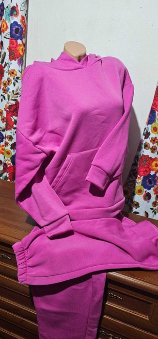 Жіночий спортивний костюм малина хl