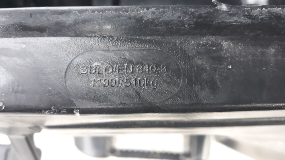 Kontener na śmieci pojemnik na odpady kosz duży 1100 litrów