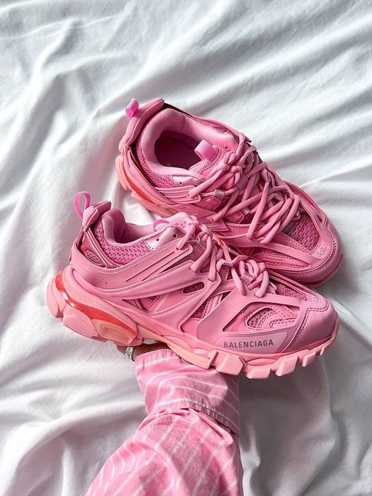 Кросівки Balenciaga Track Trainer Pink / кроси Баленсіага Трек рожеві