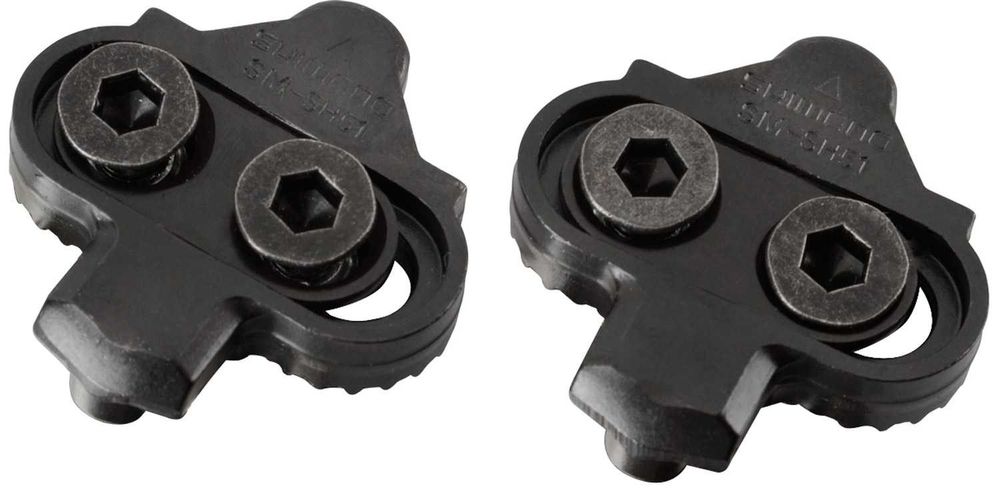Conjunto Cleats Shimano SM-SH51 MTB SPD sem porca de fixação