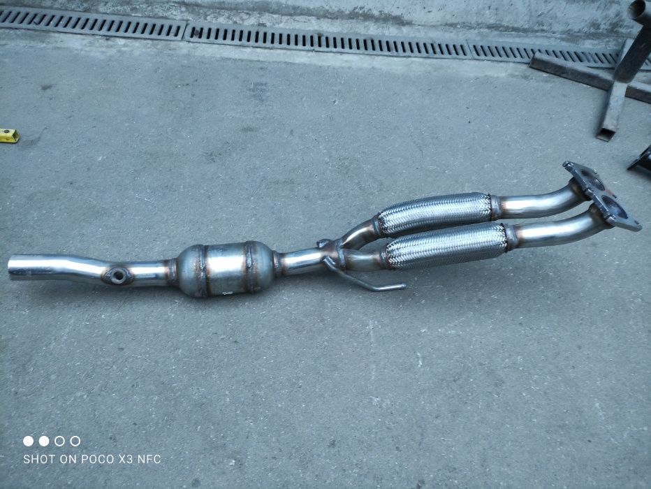 Труба приемная Ауди, Сеат, Фольксваген, Шкода 1K0254505RX 2002-2015 гг