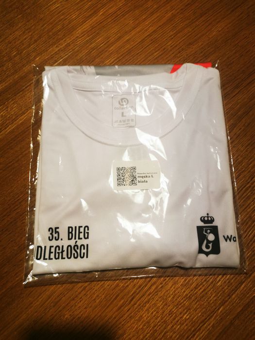 Koszulka biegowa L męska - 35 bieg niepodległości Warszawa