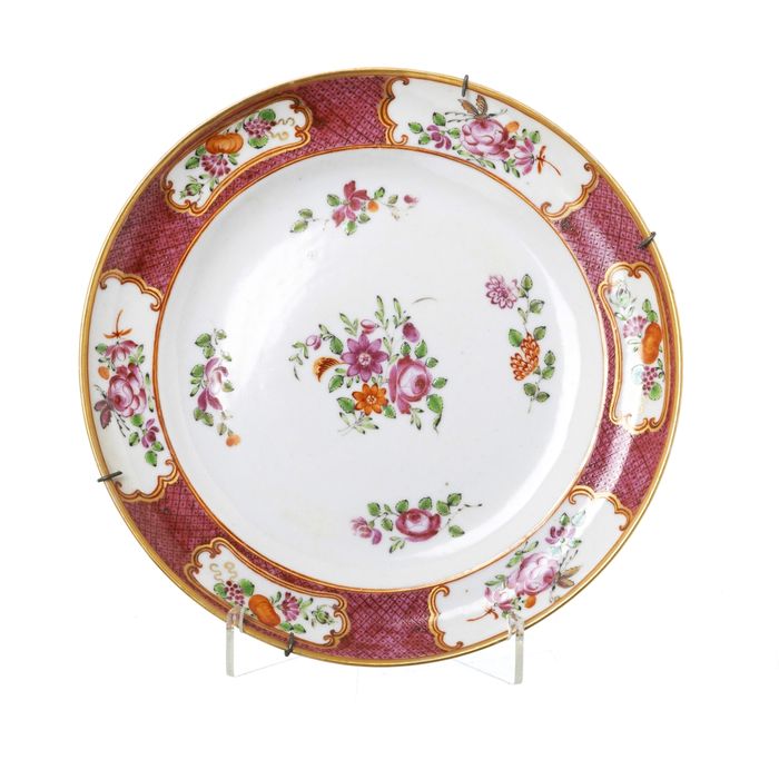 Porcelana oriental - Pequeno prato - Companhia das Índias