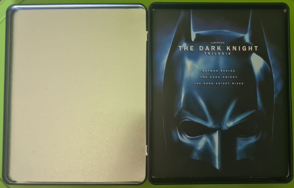 Bluray Trilogia Batman Steelbook e Coffret