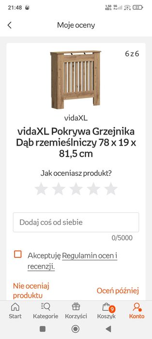 Pokrywa grzejnika