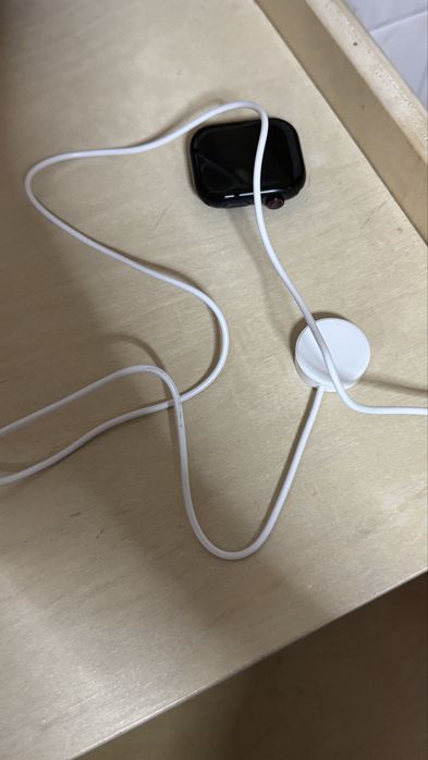 Smart watch preto série 3 midnight aluminium case 45 mm