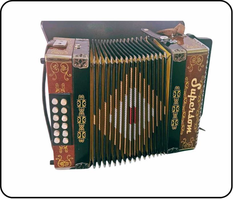 Concertina Supersom Castanha - 2ª Voz - Sol