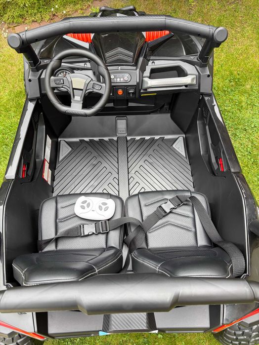 Dwuosobowe Auto na akumulator Quad Buggy UTV X3 Off-Road 4 x 200 W 24V Samochód dla 2 dzieci