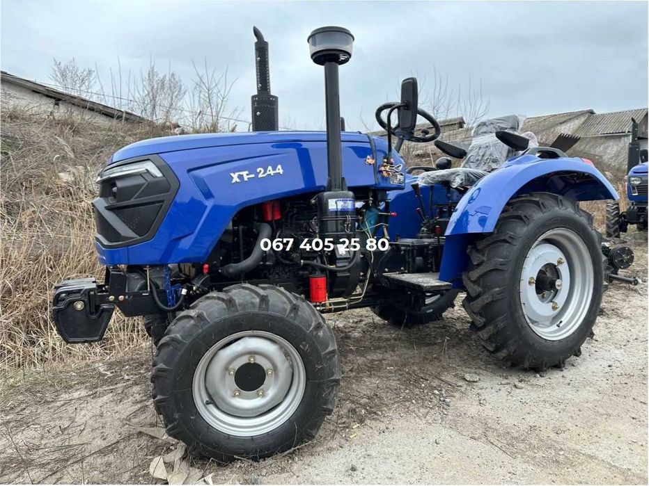 Трактор Форте ХT-244 з редукторним мостом | двигун KM385BT | Доставка