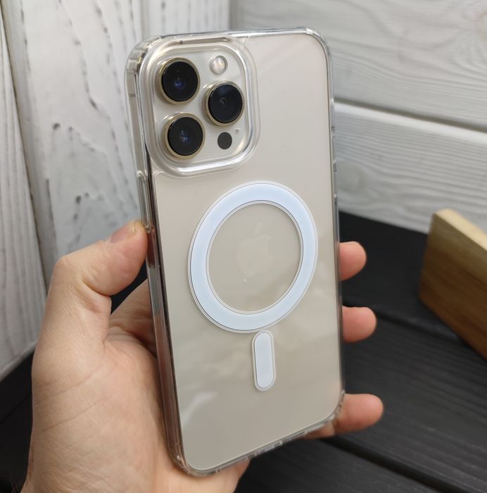 Чехол прозрачный MagSafe Clear Case на iPhone 13 Pro Max/ 13 Pro/ 13: ...
