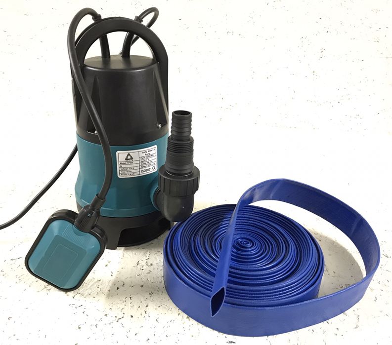 QDP 750wt + 10 м шланга. Насос фекально дренажний