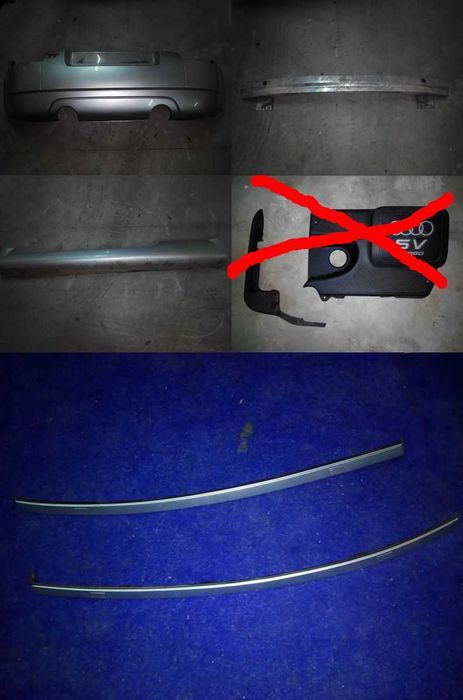 Chaparia e Material Exterior Audi TT - 2000