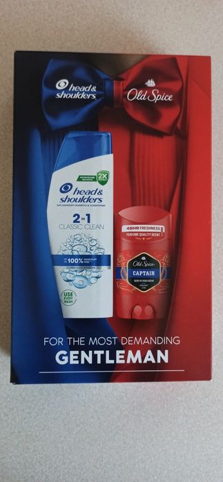 Head & Shoulders Gentleman Zestaw szampon+dezodorant w sztyfcie Old Sp