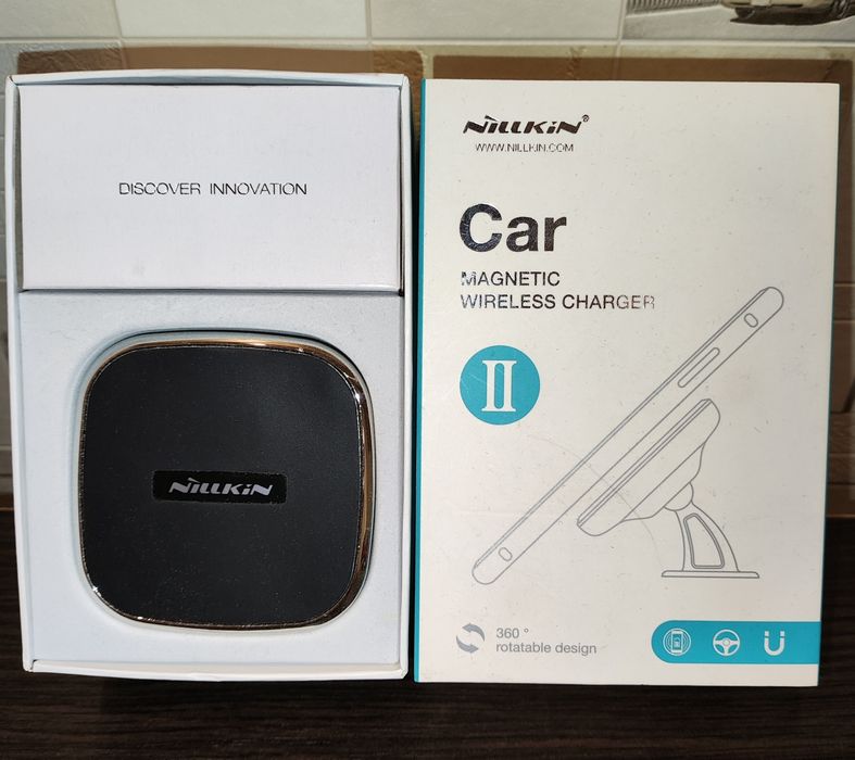 Aвтомобильный держатель с функцией беспроводной зарядки
Car Magnetic W