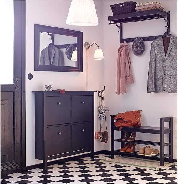Cabide/prateleira Hemnes iKEA