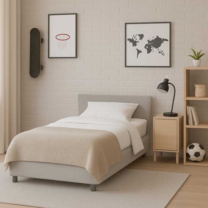 Łóżko tapicerowane 180x200 PORTO SLIM z pojemnikiem PROMOCJA!