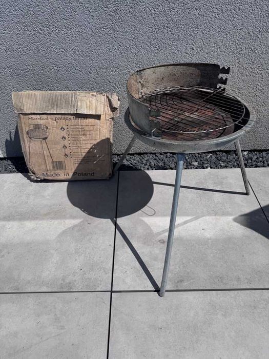 grill węglowy okrągły Mircluck