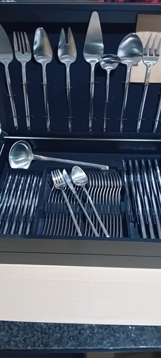 Faqueiro 130 pcs Stick fosco Herdmar