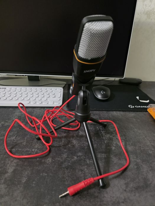 Настільний мікрофон Esperanza EH182 Black (